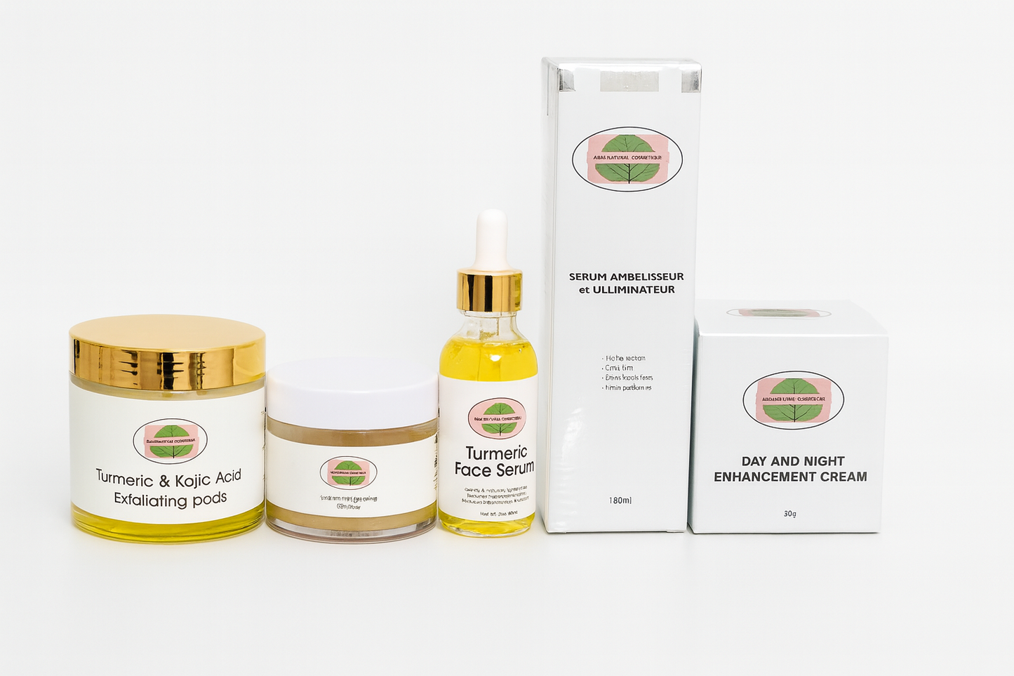 Soin visage premium : exfolier, hydrater, illuminer, clarifier, raffermir.