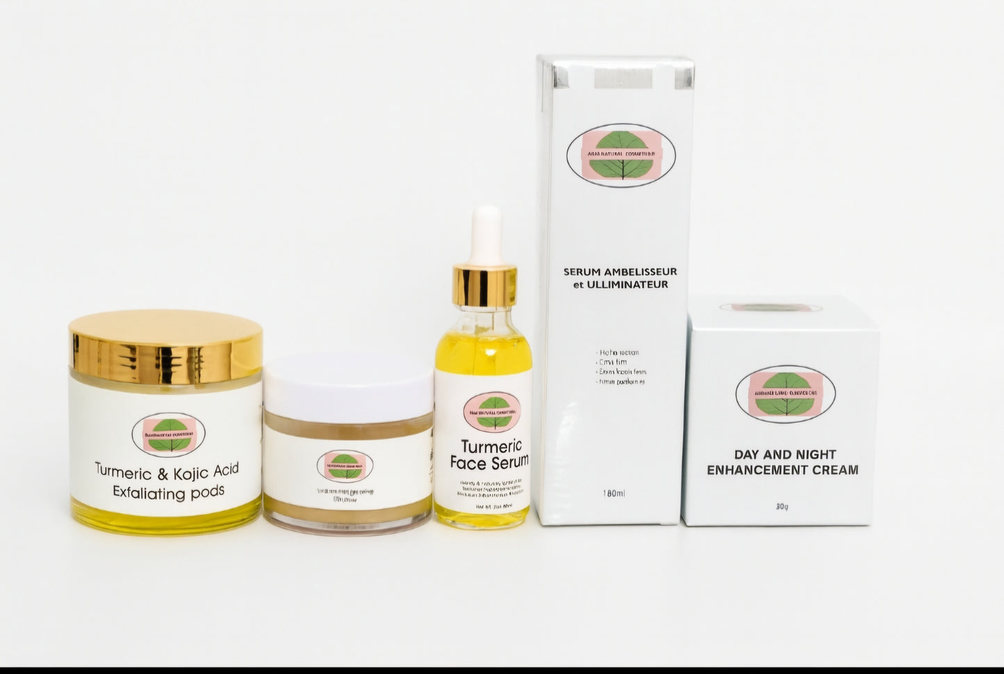 Soin visage premium : exfolier, hydrater, illuminer, clarifier, raffermir.